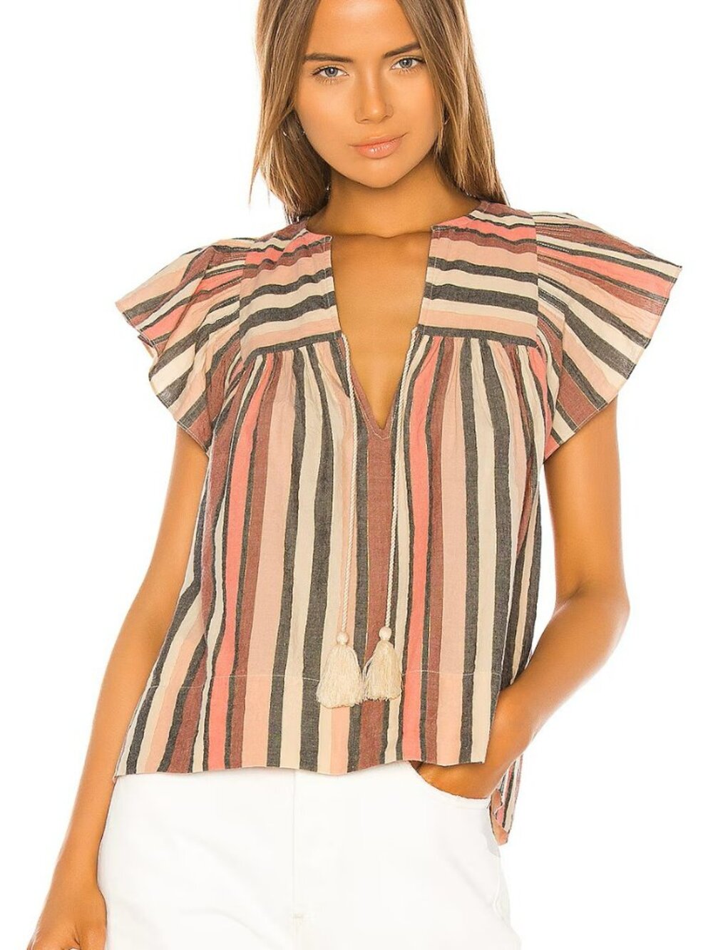 Ulla Johnson Amba Top in Rosewood